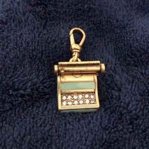 Typewriter charm